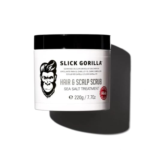 Sea Salt Scalp Scrub for Oily Hair & Buildup - Deep Cleansing, Nourishing Exfoliator