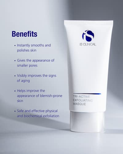 iS CLINICAL Tri-Active Exfoliating Masque; Blemish Treatment; Face Exfoliator; Large Pores Treatment