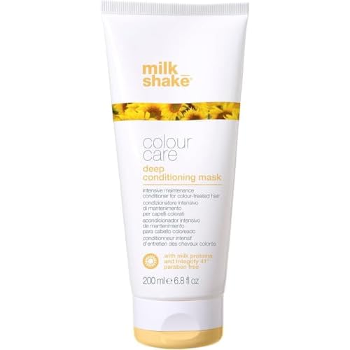 milk_shake Colour Care Deep Conditioning Mask | for color-treated hair | intensive moisture treatment with milk proteins, coconut oil & Integrity 41¢ç to protect and smooth