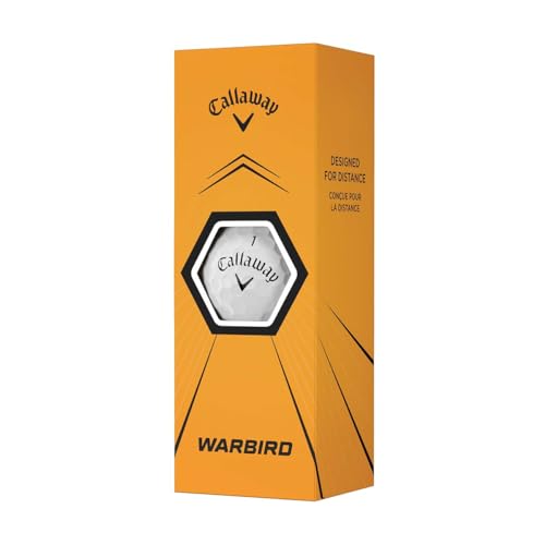 Callaway Warbird Golf Balls (2023 Version, White)