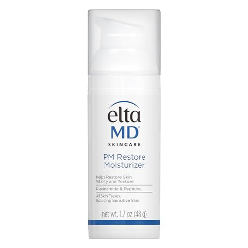 EltaMD PM Restore Night Face Moisturizer 1.7 Fl Oz - Hydrating & Elasticity Boost