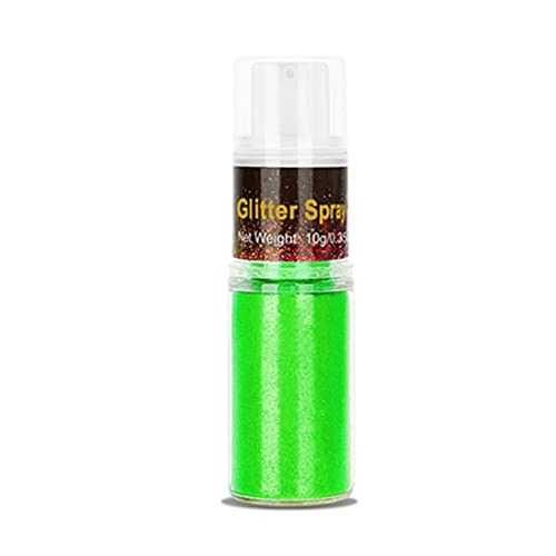 UV Green Glitter Spray for Hair & Body - 10g