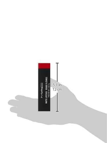 MAC Matte Lipstick Red Rock 0.1 OZ, 1 Count (Pack of 1)