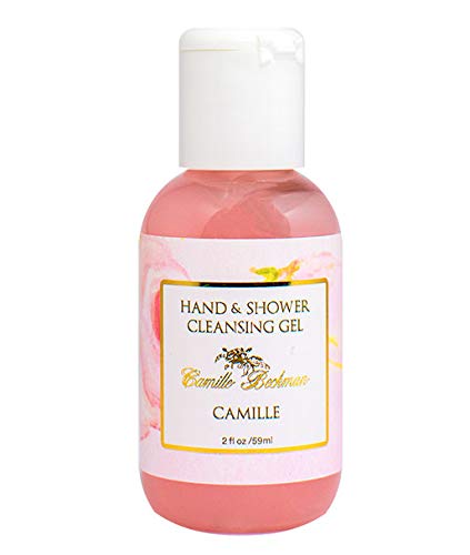 Camille Beckman Hand and Shower Cleansing Gel, Signature Camille, 2 Ounce