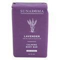 Sunaroma Soap Bar Lavender Shea + Vitamin E Oil 8 Ounce (Pack of 6)