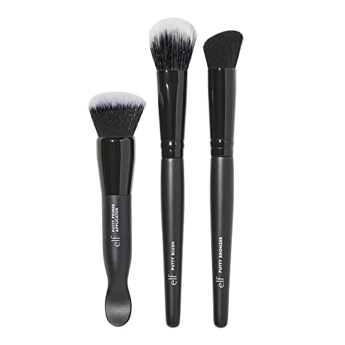e.l.f. Putty Tools Trio - 3 Face Makeup Brushes