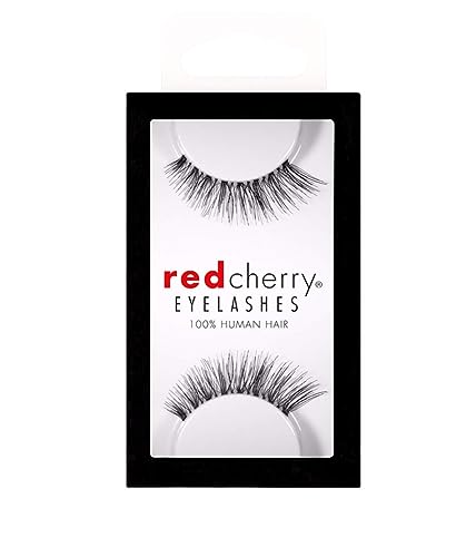 Red Cherry False Eyelashes Nude Onyx - Pack of 3