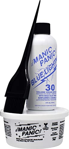 Manic Panic Blue Lightning Hair Bleach Kit - 30 Volume Developer