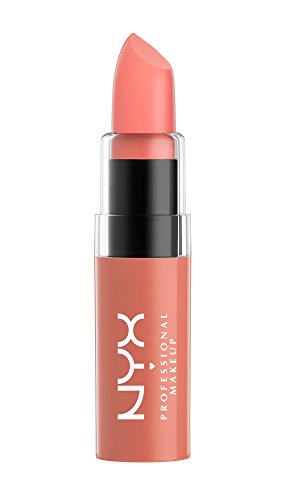 NYX Butter Lipstick in Candy Buttons - Peachy Pink, 0.16oz