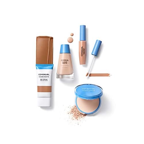 COVERGIRL Clean Matte Concealer, Fair 110, 0.37 Fl Oz, 2 Count