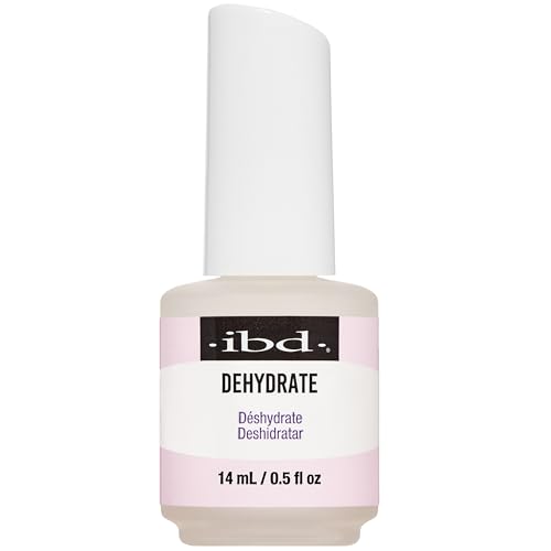 IBD Nail Dehydrator - Nail Prep Solution for Gel & Acrylic Nails, 0.5 oz