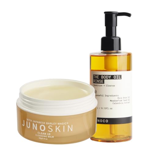 JUNO & Co. Clean 10 Cleansing Balm & Shower Oil Body Wash