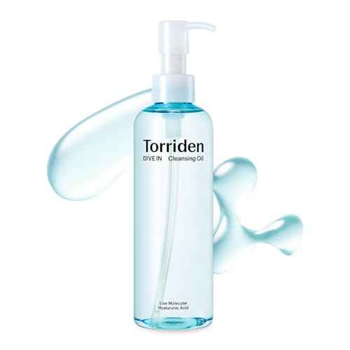 Torriden DIVE IN Cleansing Oil 200ml (6.76 fl.oz.) | Makeup Blackhead Remover | Hydrating Deep Facial Cleanser for All and Sensitive Skin | Hyaluronic Acid, Panthenol, Allantoin | Korean Skin Care