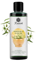 Raslok Ayurvedic Bhringraj Hair Oil 200ml - Nourishing Natural Hair Treatment