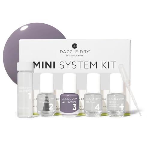 Dazzle Dry Mini Kit Anticipation - Quick Dry 4-Step Nail System Set