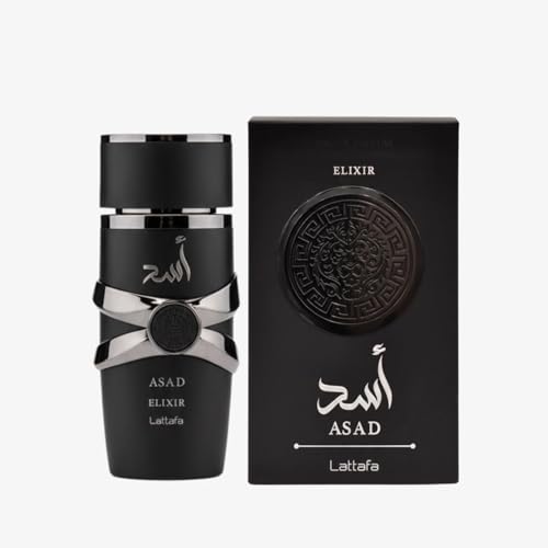 Lattafa Asad Elixir Eau de Parfum for Men 3.4 oz