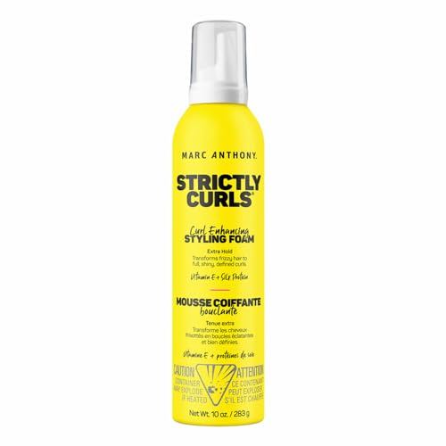 Marc Anthony Curl Enhancing Mousse - Extra Hold Styling Foam