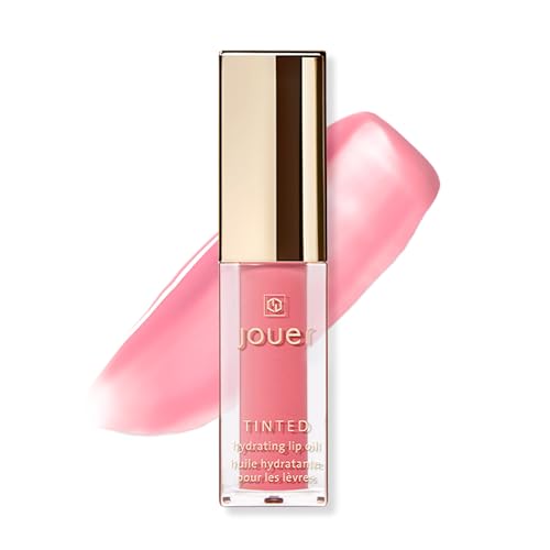 Jouer Essential Tinted Hydrating Lip Oil Gloss - Moisturizing Treatment