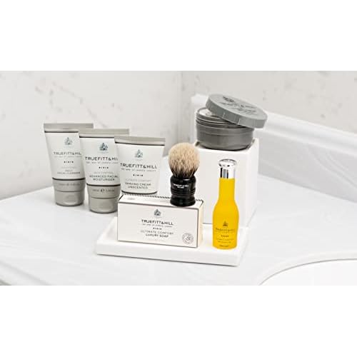 Truefitt & Hill Luxury Aftershave Balm - Ultimate Comfort - Premium Soothing Moisturizer with Aloe Vera Extract - Ideal for Sensitive Skin, Razor Burn Relief, and a Silky Smooth Finish - 3.38 oz.