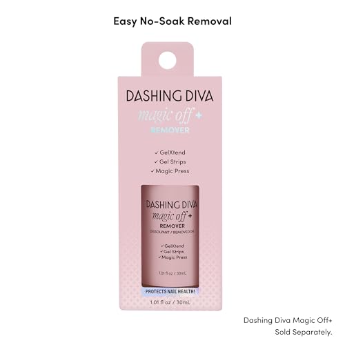 Dashing Diva Gloss Gel Nail Strips Set - Lavender Dreams (32 Wraps)