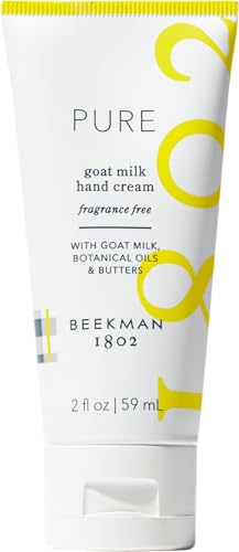 Beekman 1802 Fragrance-Free Goat Milk Hand Cream - 2 oz Travel Size