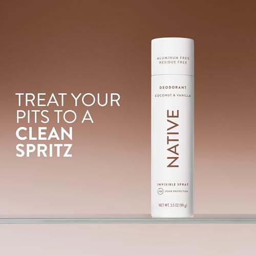 Native Deodorant & Body Spray Coconut & Vanilla All-Day Odor Protection - Aluminum-Free