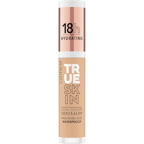Catrice | True Skin High Cover Concealer (039 | Warm Olive) | Waterproof & Lightweight for Soft Matte Look | With Hyaluronic Acid & Lasts Up to 18 Hours | Vegan, Cruelty Free (Pack of 2)
