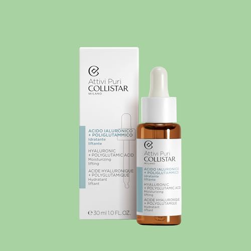 Collistar Acido Ialuronico + Poliglutammico, Trattamento in Gocce Idratante Liftante 30 ml 1.0 Fl Oz, Made in Italy [italian import]