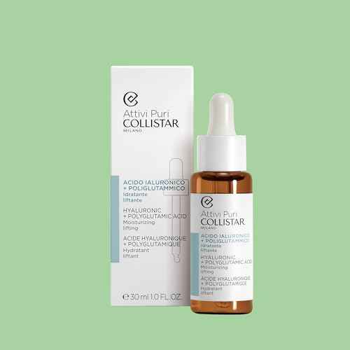 Collistar Acido Ialuronico + Poliglutammico, Trattamento in Gocce Idratante Liftante 30 ml 1.0 Fl Oz, Made in Italy [italian import]