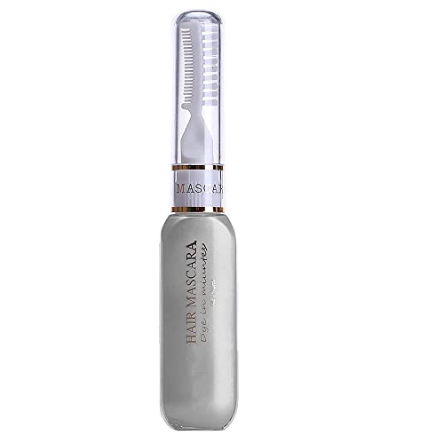 Washable Temporary Hair Mascara - Non-Toxic Silver Gray Hair Dye