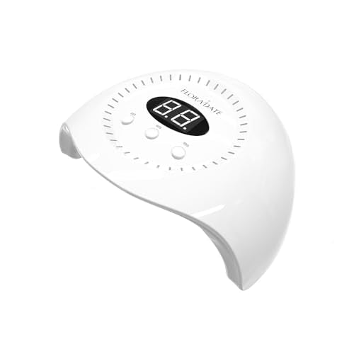 48W UV LED Nail Lamp with Smart Sensor & Adjustable Timers