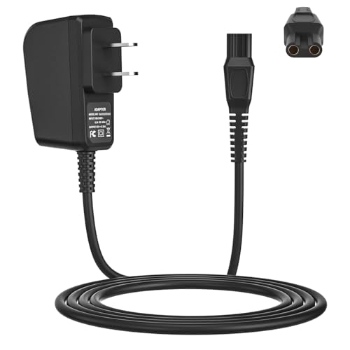 15V Charger Cord Compatible with Philips Norelco HQ8505 3000 5000 6000 7000 9000 Series (Older Model) Multigroom MG5750 MG7750 MG7770 MG7790 Electric Shaver Razor Trimmer Adapter Charging Cord