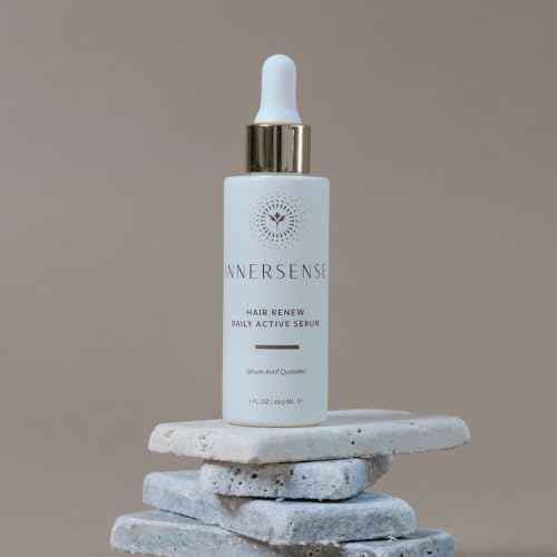 Innersense Organic Beauty - Natural Hair Renew Daily Active Serum | Clean Scalp Care For Optimal Hair Growth (1 fl oz | 29.5 ml)