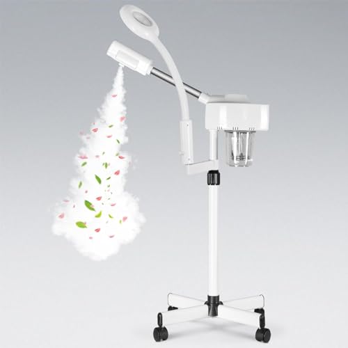 Nova Professional Facial Steamer with 5X Magnifying Lamp & Ozone