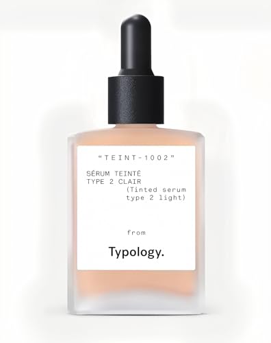 Typology Tinted Serum with Vitamin C, Squalane & Aloe Vera - Light Shade, 30ml