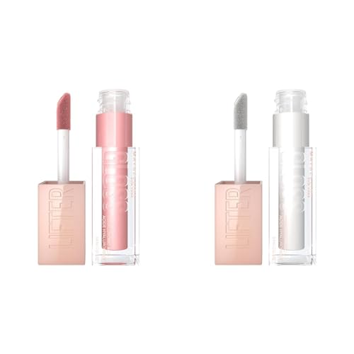 MAYBELLINE Super Stay Matte Ink Liquid Lipstick Bundle, Long Lasting High Impact Color, Up to 16H Wear, Exhilarator Ruby Red and Mover Brown, 1 Count Each