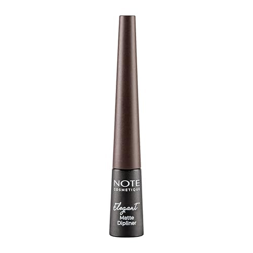 NOTE Cosmetique Elegant Matte Dipliner - Waterproof Liquid Eyeliner
