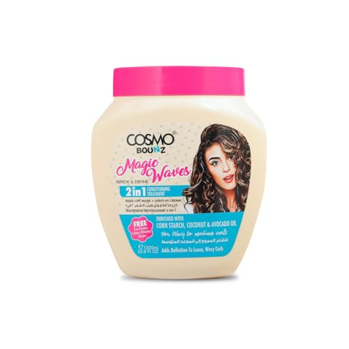 CD Cosmo Bounz Magic Waves 2-in-1 Hair Conditioner & Treatment 1000ml