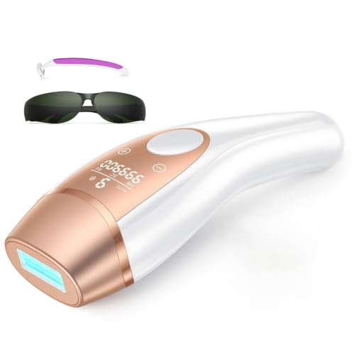 IPL Laser Hair Removal Device for Face Body & Bikini with Ice Cooling
