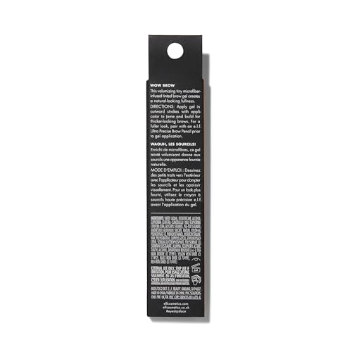 e.l.f. Wow Brow Gel Taupe - Fiber-Infused Wax-Gel, 2 Pack