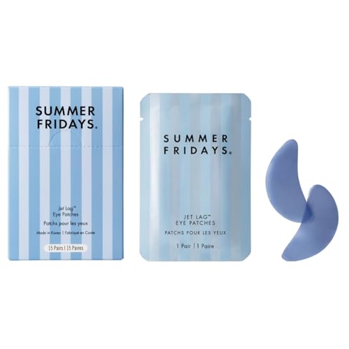 Summer Fridays Jet Lag Hydrating Hydrogel Eye Patches (15 Pairs)