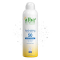 Alba Botanica Sunscreen Spray for Face and Body, Broad Spectrum SPF 50 Sunscreen, Hawaiian Coconut, Water Resistant and Biodegradable, 5 fl. oz. Bottle