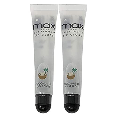 Cherimoya MAX Makeup Lip Polish 2-Pack Coconut Oil