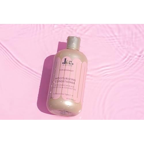 KeraCare CurlEssence Coconut Conditioner - 12 oz - With Jamaican Black Castor Oil & Coconut Oil - Increase Hair Moisture & Strength