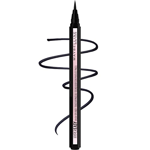 Maybelline HyperEasy Liquid Eyeliner Pen, Waterproof, Pitch Black