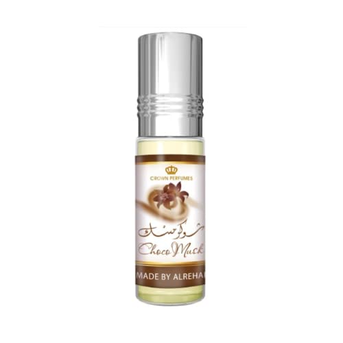 Al-Rehab Choco Musk Perfume Oil Rollerball 0.2oz