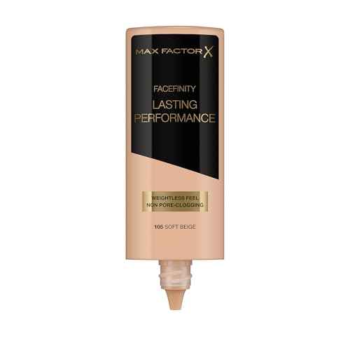 Facefinity Lasting Performance Foundation - 105 Soft Beige by Max Factor for Women - 1.18 oz Foundation