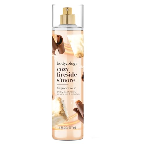 Bodycology Cozy Fireside S'more Fragrance Body Mist - 8 fl oz, Long-Lasting