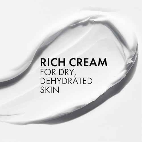 VICHY Mineral 89 Rich Cream, 100H Moisture Boosting Cream, Hydrating Face Moisturizer with Hyaluronic Acid, Niacinamide and Lipids, Daily Face Moisturizeer with Rich Texture for Dry Skin