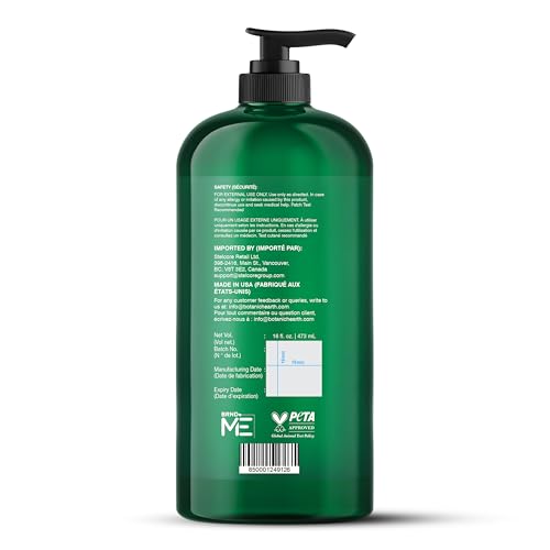 Botanic Hearth Tea Tree Body Wash Rosemary mint oil Tea Tree Shampoo and Conditioner Set 16 x2 Combo Set